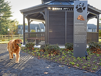 BLUE BELL VILLAS OPENS GROUND-BREAKING RESIDENTIAL DOG PARK