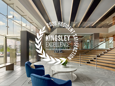 AVE By Korman Communities Named #1 Property Management Company at Kingsley Excellence Awards  